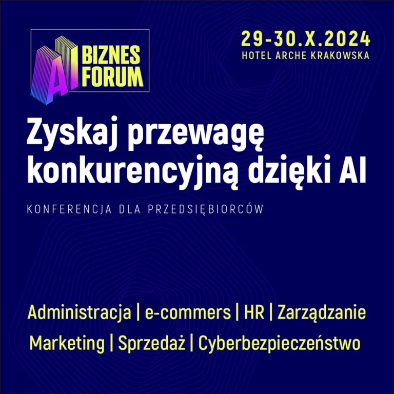 Buzzcenter grafika Biznes Foru AI
