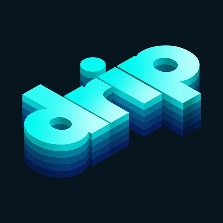 Grafika na social meia drip